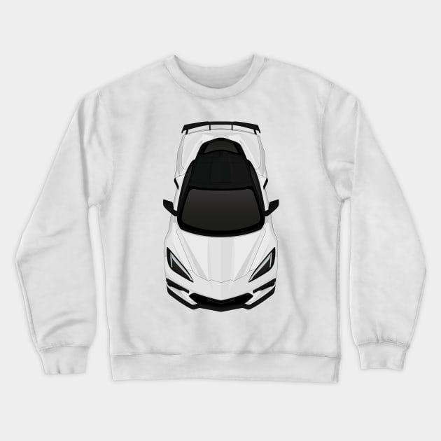 C8 Silver Crewneck Sweatshirt by VENZ0LIC